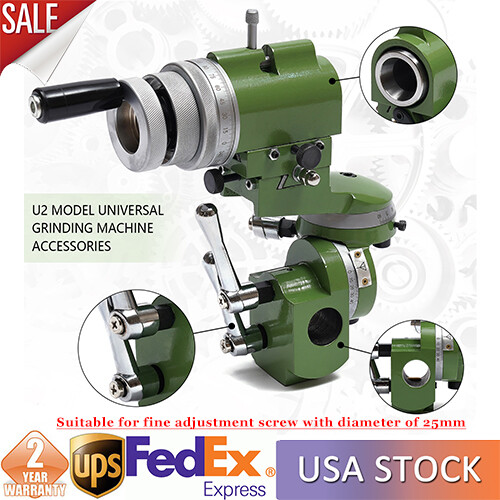 U2 Universal Cutter Tool Grinder Sharpener Holder For End Mill/Twist Drill/Lathe