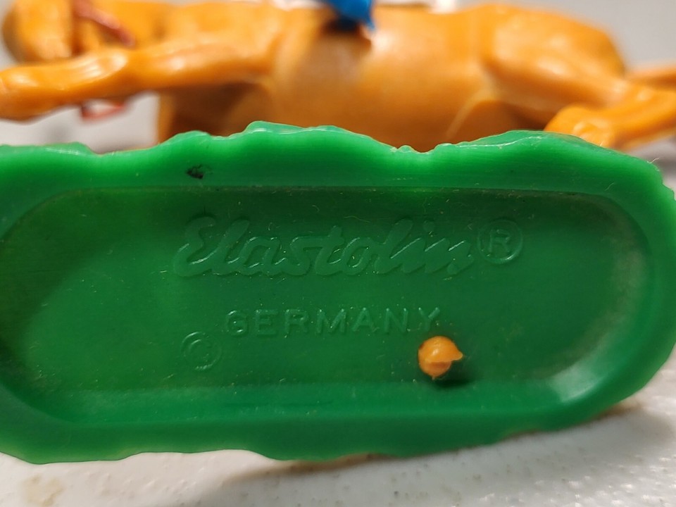 7 Vintage Elastolin Germany Cowboys And Indian Toy Figurines eBay