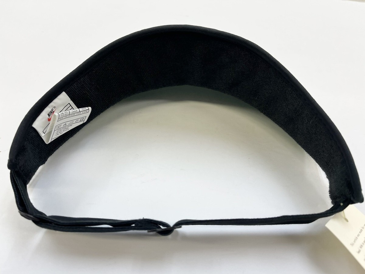 Nike THUNDER ジャージ サイズ2 キャップ付き、サイン入り vintage 90's Men Nike Visor Black with Green underbrim adjustable