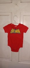 BATMAN INFANT CLOTHES PANTS TOPS ONE PIECE -PRE OWNED- CLEAN -FAST SHIP USA