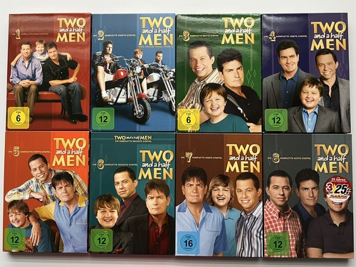 Two And A Half Men Staffel 1 - 8 (1, 2, 3, 4, 5, 6, 7, 8) Charlie Sheen