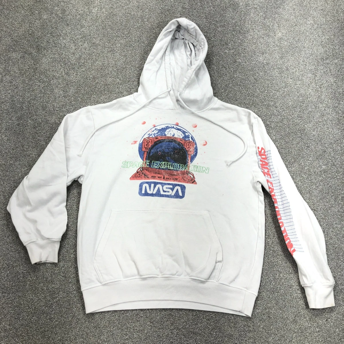 White nasa hoodie sales