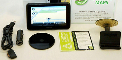 TomTom GO 2535M LIVE Set LIFETIME MAP CARD Updates 5'' LCD US/Canada Car GPS