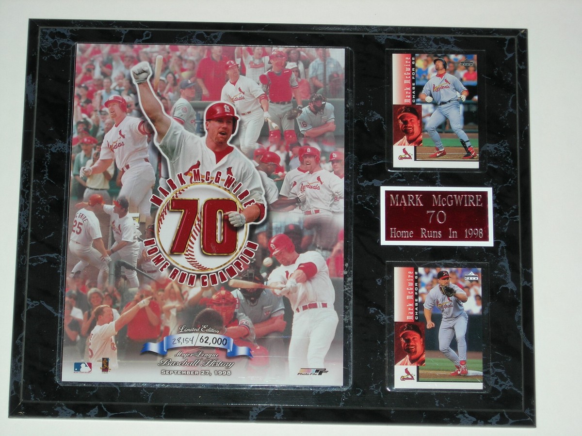 RYAN MARC & McGINLEY ARMITANOポストカード付 Mark McGwire 70th Home Run Photo/Upper Deck Baseball Card