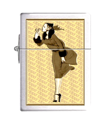 Zippo Windproof Replica 1935 Lighter With Vintage Windy, 99527 New 
