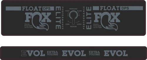 Adhesives Shock Absorber Rear Fox Elite