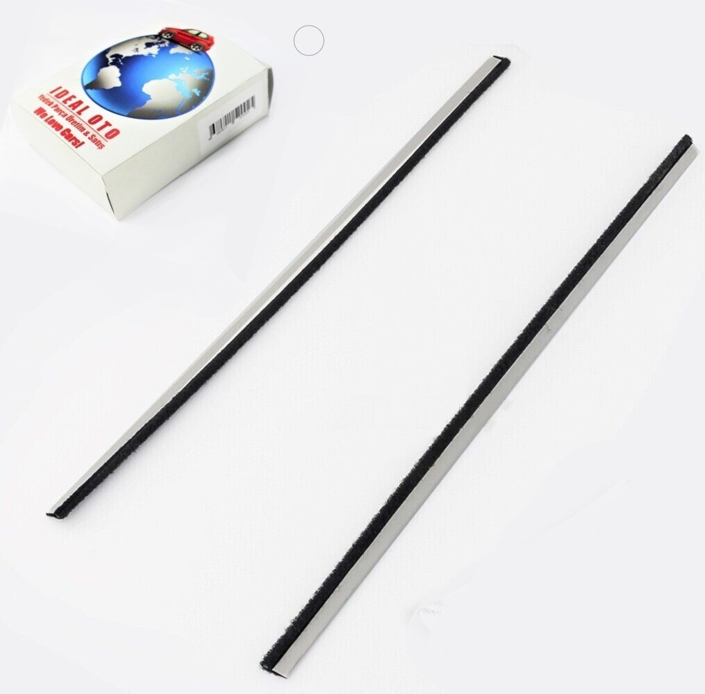 Manuel Sunroof Metal Brush Felt Strips For Mercedes 190 W201 | eBay