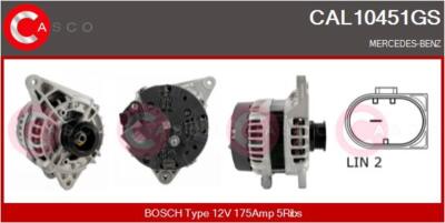 CAL10451GS CASCO Generator für MERCEDES-BENZ
