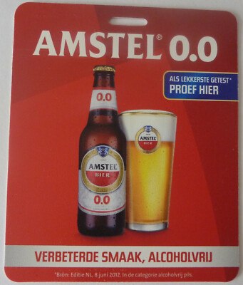 Werbeschild - Bier- Amstel - Heineken - alkoholfrei