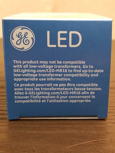 GE LAMP LED 6.5W 12V MR16 93222 Dimmable 3000K, 520 Lumens Narrow Flood 3 BULBS! - Picture 8 of 11