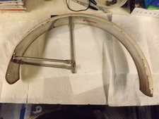 1977 SCHWINN LIL CHIK STINGRAY WHITE REAR FENDER W/PINSTRIPE GOOD 4 RESTORE