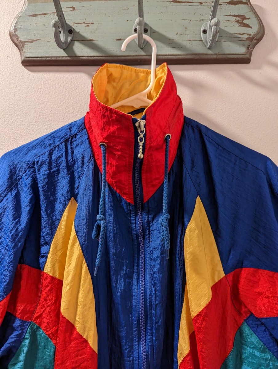 Athletic Works Vintage 80' 90's Color Block Full Zip Athletic Works Vintage 80' 90's Color Block Full Zip