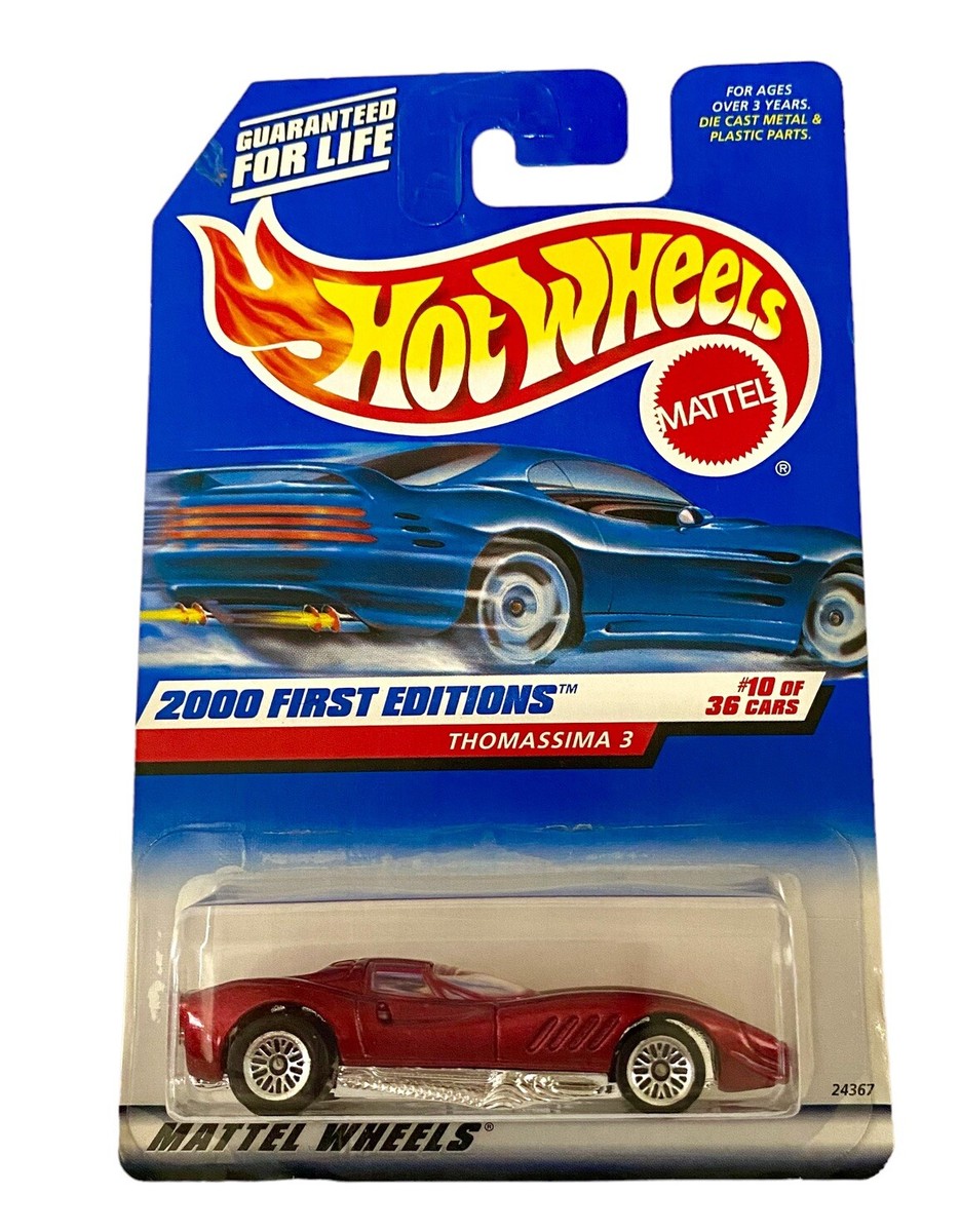 Hot Wheels 2000 First Editions Thomassima 3 #10 Of 36 #070 Hot Wheels 2000 First Editions Thomassima 3 #10 Of 36 #070
