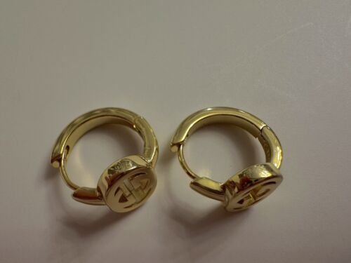 Gucci gold hoop earrings - Picture 2 of 11