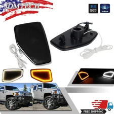 For 05/06-10 Hummer H3/09-10 H3T Switchback LED Front Corner Side Marker Lights