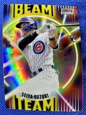 2022 #BT-20 Seiya Suzuki Topps Stadium Club Chrome Baseball Beam Team RC Cubs