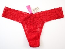 NEW Victoria's Secret VINTAGE 2010s The Lacie Lace Thong Panties ONE SIZE / OS