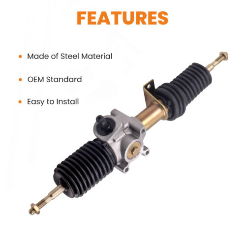 Power Steering Rack Pinion and Tie Rod Ends For Polaris RZR S800 EFI 2009-2014 - Picture 10 of 11