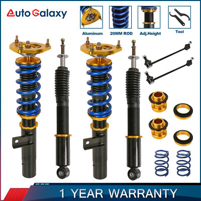 Set(4) Coilovers Shocks Struts For 2006-09 VW GTI 2003-07 Golf MK5 Adj. height