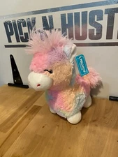 Kellytoy Plush Llamacorn Llama Unicorn Horse Rainbow Stuff Animal Toy New 7" NWT