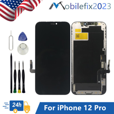 New For iPhone 12 Pro LCD Display Touch Screen Digitizer Replacement + Tools