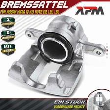Bremssattel Bremsanlage Vorne Rechts für Nissan Micra IV K13 Note E12 1.2L 1.5L