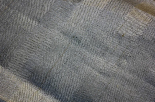 Vintage French ? Imported Linen FABRIC striped Towel Farmhouse by yard width 19" image 8