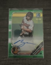 2019 Bowman Chrome Green Refractor RYAN MCKENNA Autograph 88/99 Auto