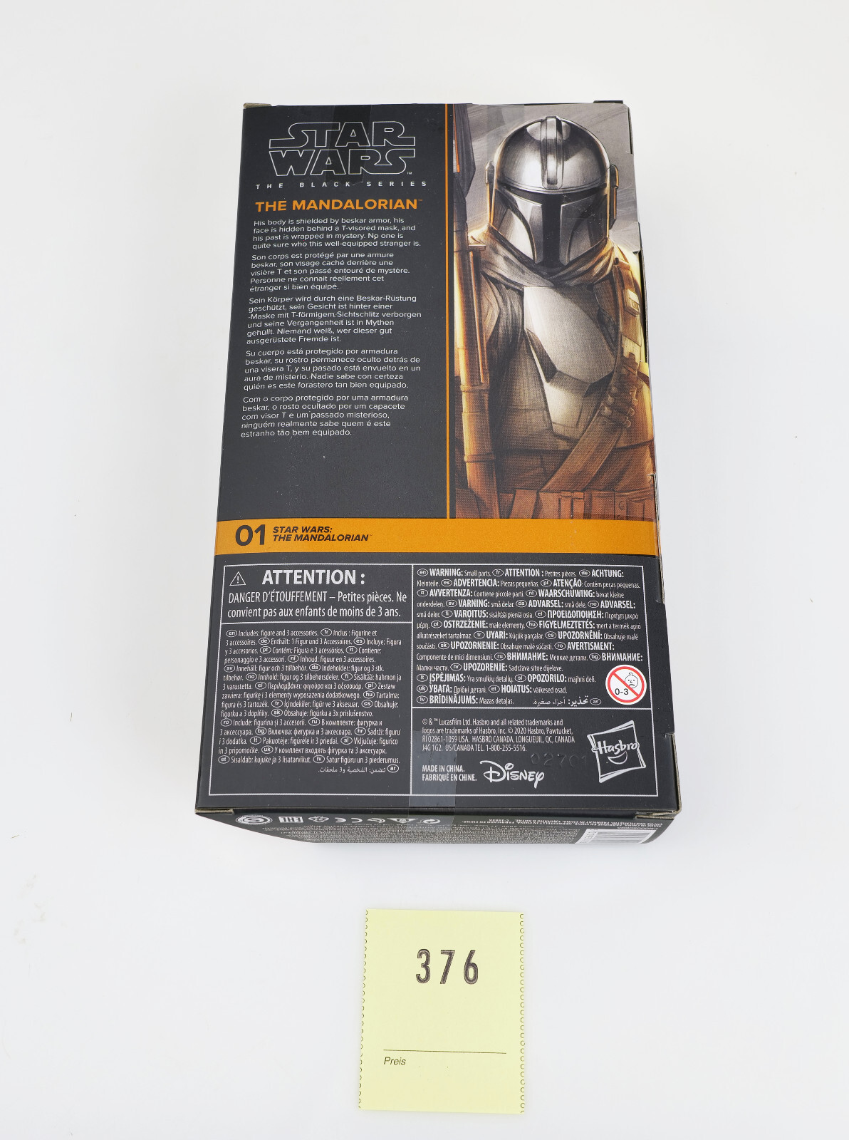 Thumbnail - Star Wars The Mandalorian The Black Series Action Figur 15 Cm 6"