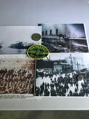 RMS TITANIC RMS OLYMPIC SHIPYARD WORKERS PREMIUM COLLECTION 1912 (7 PIECE SET))
