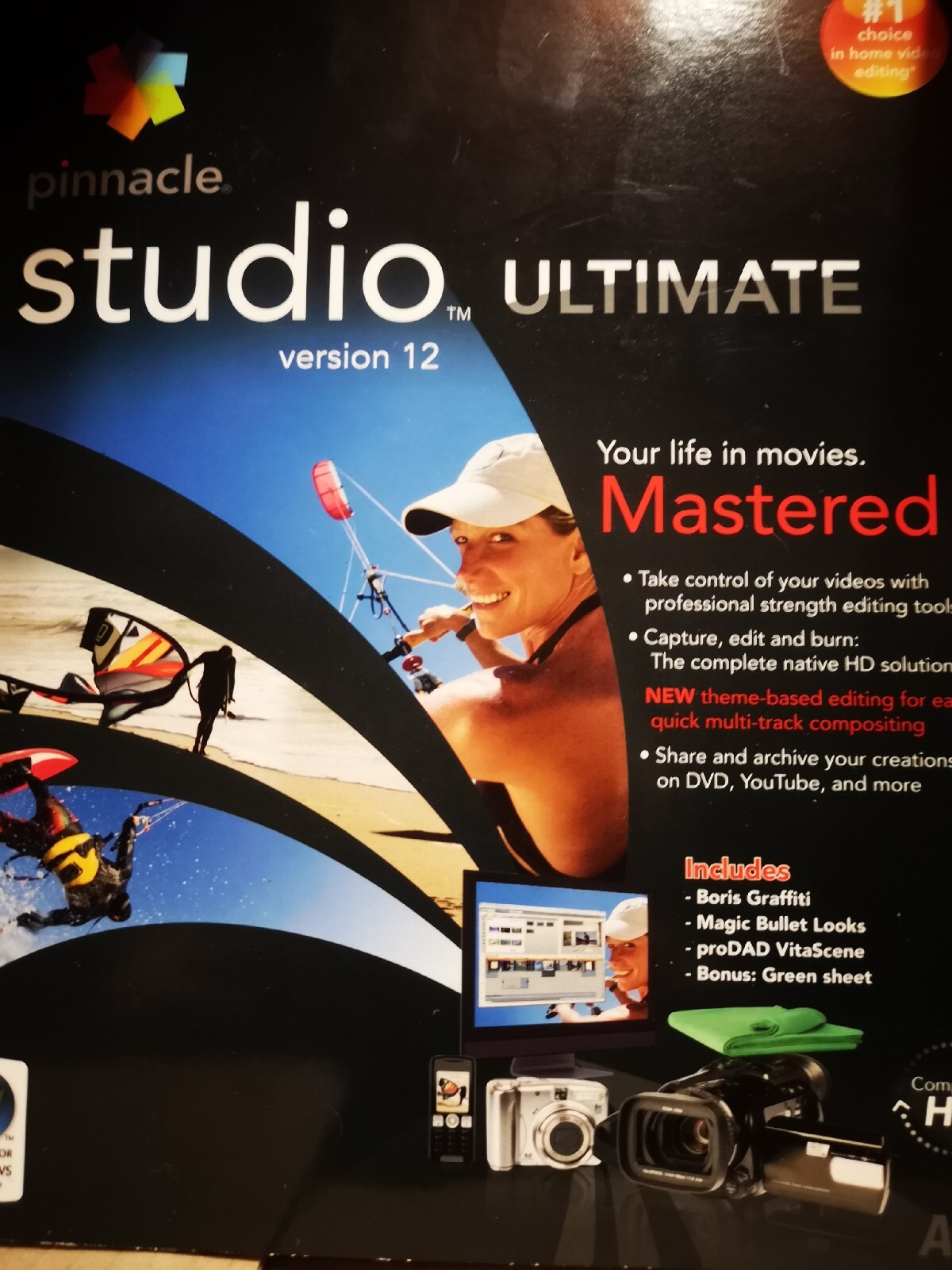 Pinnacle Studio 12 Ultimate Boxed new Green Screen And Key. V G C | eBay UK
