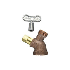 ARROWHEAD BRASS PLUMBING 353LKLF 3/4" Female Pipe Thread Loose Key Hose Bibb