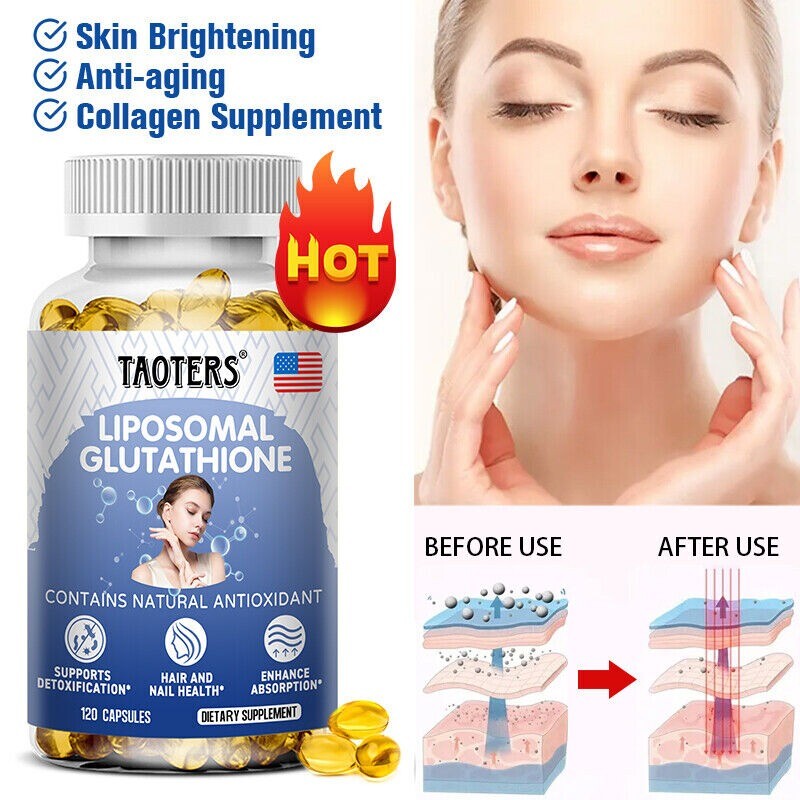 Fast Absorbing Vitamin C + Liposomal Glutathione Supplement 120 Capsules-1900 Mg Fast Absorbing Vitamin C + Liposomal Glutathione Supplement 120 Capsules-1900 Mg
