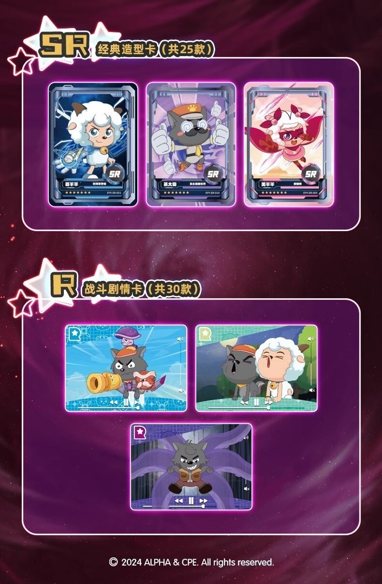 Pleasant Goat and Big Big Wolf Cartoon Collection Trading Card