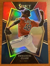 2022 Panini Select EMMANUEL CLASE Tri-Color Prizm #132 CLEVELAND GUARDIANS