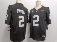 Diego Pavia #2 Stitched Jersey Black Or White...