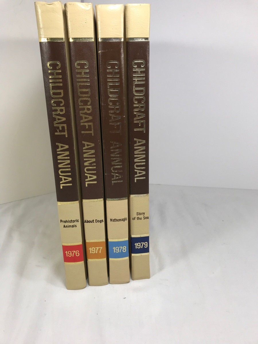 CHILDCRAFT 英語絵本　アンティーク　全巻セット LOT 4 VINTAGE CHILDCRAFT Encyclopedia ANNUAL Year 1977