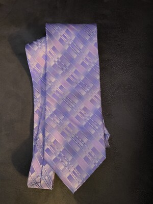 John Hill Executive Collection New purple necktie tie
