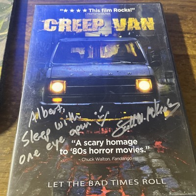 CREEP VAN LIKE NEW (DVD SIGNED BY DIRECTOR SCOTT W. McKINLAY) CULT HORROR GORE 