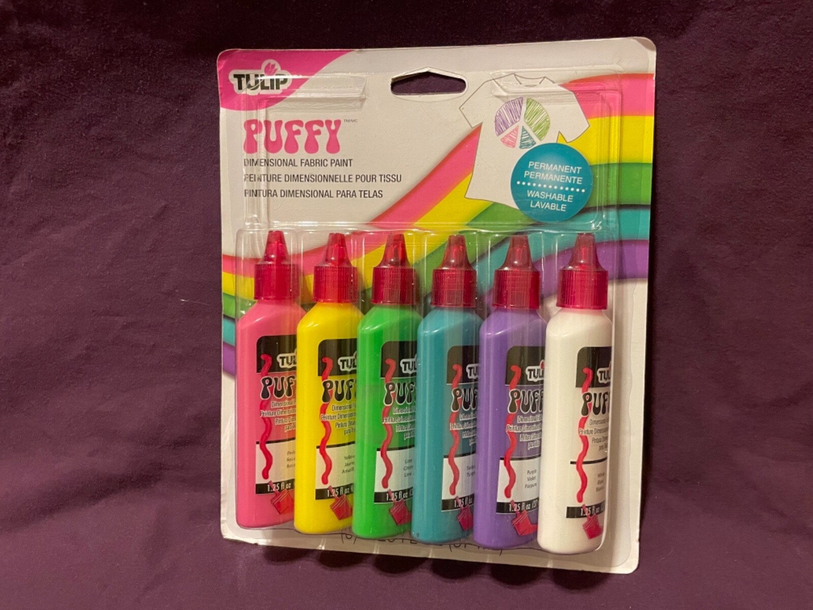Fabric Paint Pens Berocks Puffy Paint 30ml Factory Direct Supply