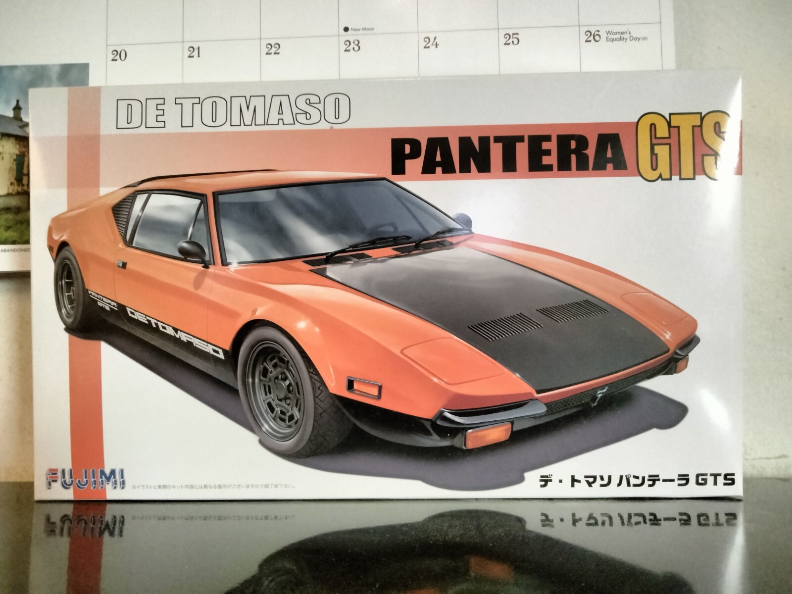 Fujimi 1 24 De Tomaso Pantera GTS Plastic Model Kit RS 90 125534 