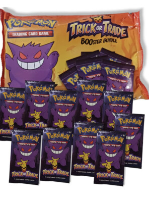 pokmon - trading card game: trick or trade booster bundle Pokemon TCG Bundle- : Toys & Games 3.8 x 1 x 6.8 IN Share Pokmon fun and excitement on the spookiest night of the year with a bundle of BOOster packs Nintendo Pokmon TCG BOOster Trick