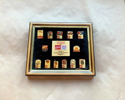 1992 Pharmor Coca Cola U.S.A. Olympics Collectible Pins