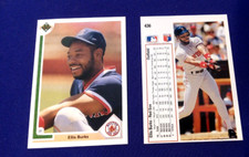 1991 UPPER DECK ERROR NO HOLOGRAM WRONG BACK VARIATION ELLIS BURKS JOE MAGRANE