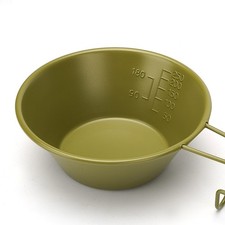 Schüssel Camping Cookware 0.5 Mm 1PC 304 Edelstahl Schwarz / Grün / Beige – Bild 21
