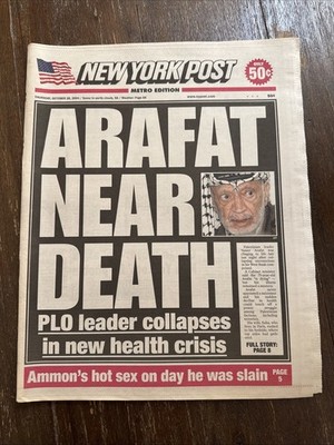 New York Post October 28 2004 Red Sox Cardinals WS Game 4 Full Paper