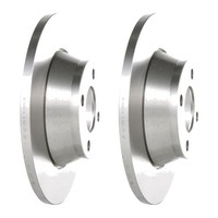 2 Bremsscheiben Ø 280 Mm Voll Bosch Bremsen-Expertise Passend FüR U.A. Audi 80