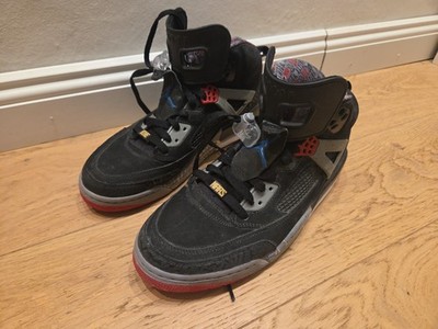 NIKE AIR JORDAN SPIZIKE BLACK VARSITY RED-CEMENT GREY 2009 MARS 315371-062