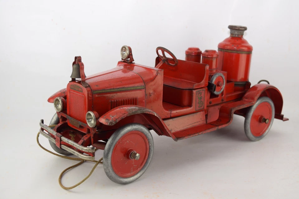 #205-AB Buddy L Bombeo Camión de Bomberos (Versión Agua Real) ¡Completo Original! Foto 2 de 4