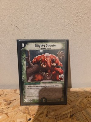 Duel Masters Mighty Shouter Dreamwave PROMO - MINT